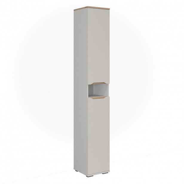 Vicco KOUPELNOVÁ SKŘÍŇKA Ruben, Bílá/Řemeslný dub, 30.2 x 192.5 cm