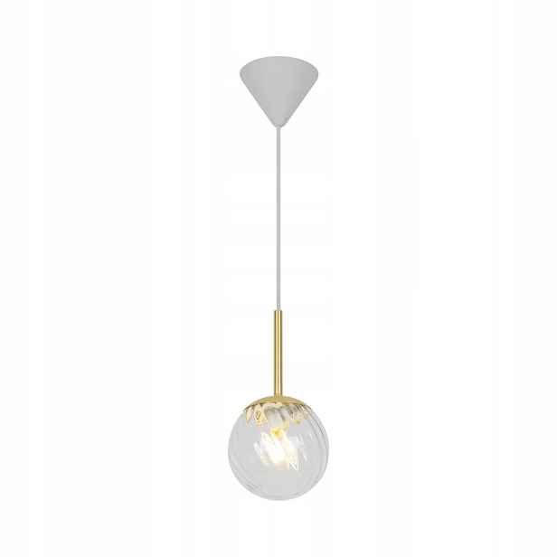 Závěsná stropní lampa Mosaz Chisell 15 cm Sklo E14 Nastavitelná Nordlux