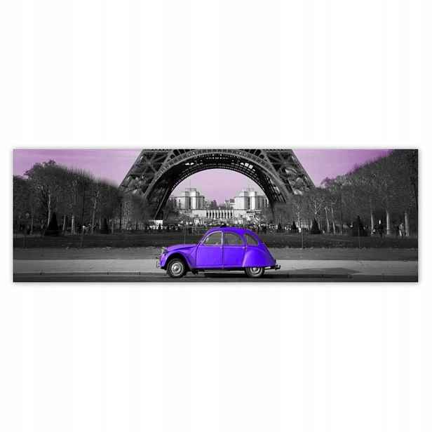 Plakáty 200x66 Fialové nebe