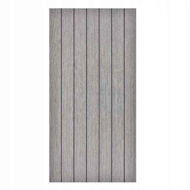 Dekorativní panel samolepicí Pvc hladký, šedé lamely 280x60 cm