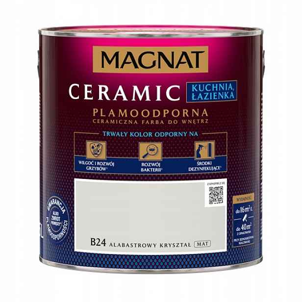 Kuchyně Koupelna 2,5L Alabastrový Křišťál B24 Magnat Ceramic