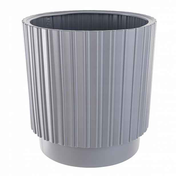 Květináč Květináč 40 cm Obal Na Květináč Vložka Do Květináče Plastově Šedý