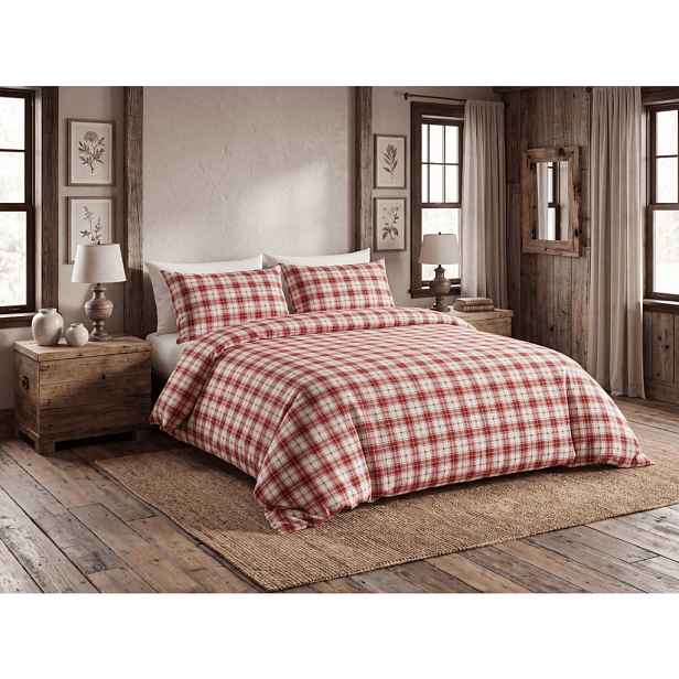 Povlečení z mikrovlákna TARTAN HEART barevné Rozměr povlečení: 70 x 90 cm | 140 x 200 cm