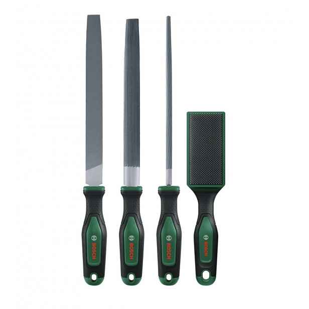 Bosch - 4dílná sada pilníků, s kartáčem 1600A034GM