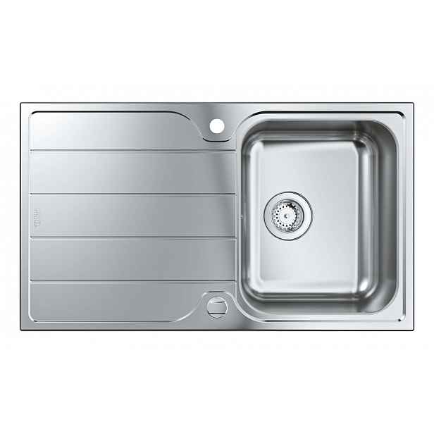Grohe - Dřez K500, 86x50 cm, kartáčovaná nerez 31571SD1