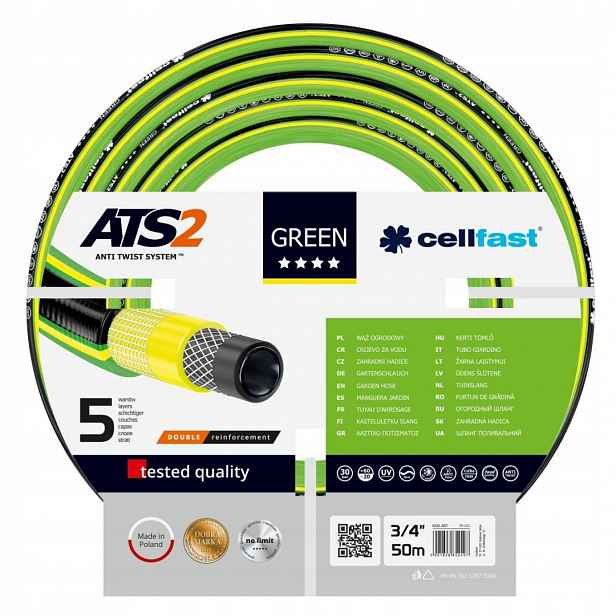 Hadice Cellfast Green ATS2 50M 3/4" 5 W