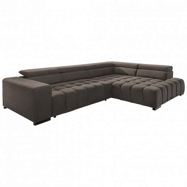 Livetastic ROHOVÁ SEDAČKA, textil, hnědá
