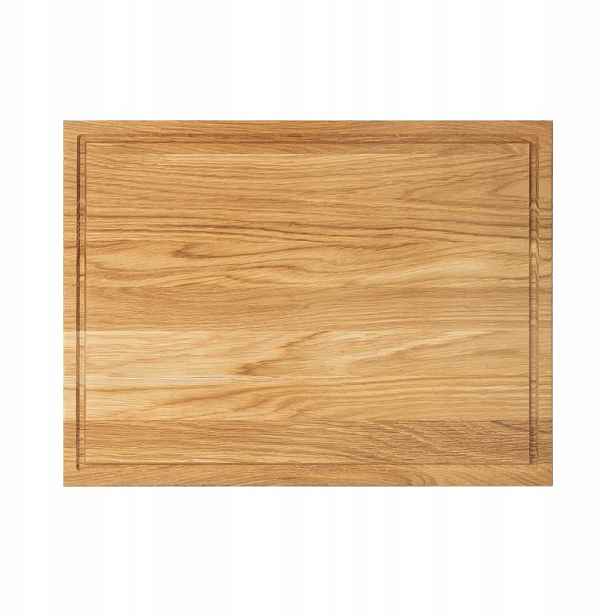Dubová krájecí deska Inge 40x30x2 cm certifikovaná Ryba Wooden