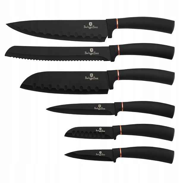 Sada Kuchyňských Nožů Berlinger Haus BH-2337 Black Rose
