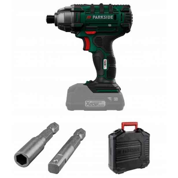 Šroubovák Příklepový klíč Parkside Pdssa 20-Li 180 Nm X 20 V Team Kufr