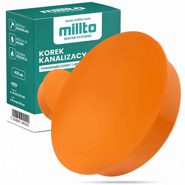 Kanalizační Zátka 400 mm Trubky Kanalizační Záslepka Zátka Dekiel Q3