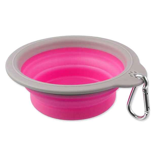 Plastová cestovní miska pro psa ø 15 cm  Dog Fantasy – Plaček Pet Products