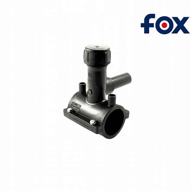 T-rozdělovač s vrtákem PE100 SDR11 125/40 Fox