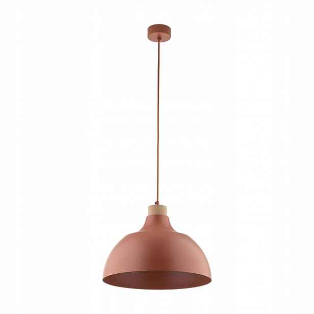 Závěsná lampa Zwis Oranžová E27 15W Regulace Metal Cap Tk Lighting