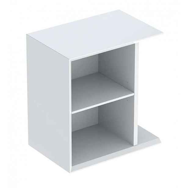 Geberit iCon - Boční skříňka 37x40x25 cm, otevřená, lesklá bílá 502.324.01.1