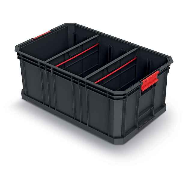 Prosperplast Dílenský box MODIXX II 52 x 32,9 x 21 cm černo-červený