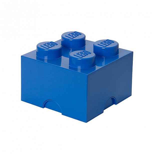 Modrý úložný box čtverec LEGO®