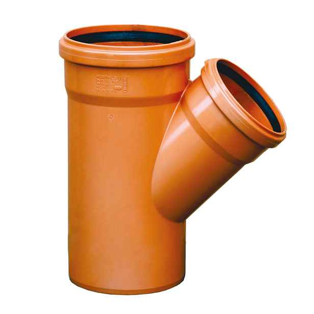 Odbočka KGEA DN 250/160 úhel 45 °