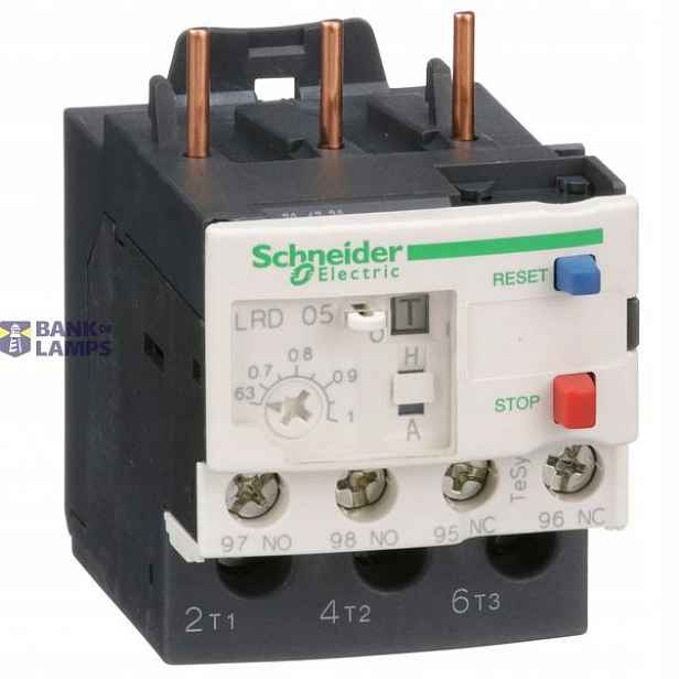 Schneider tepelný relé TeSys Deca 0,63-1 A kl. 10A LRD05