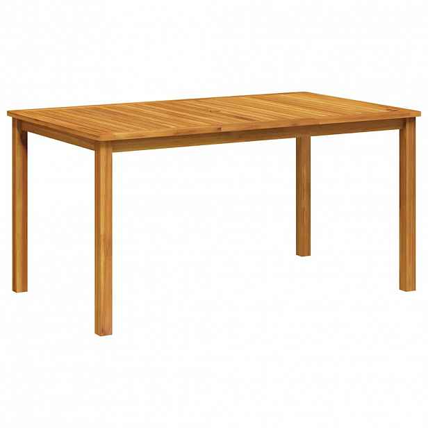 vidaXL Zahradní stůl 150 x 90 x 74 cm masivní akáciové dřevo