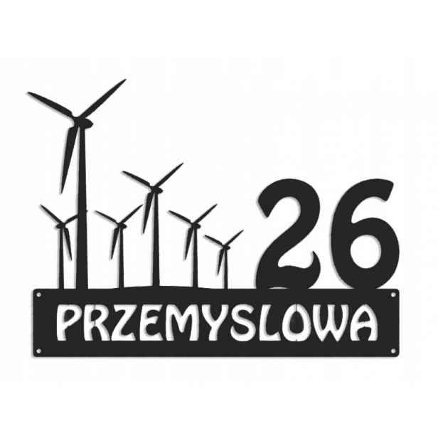 Číslo Na Dům 80 cm Tabule Adresa Ocel 2 mm Grafika 5256
