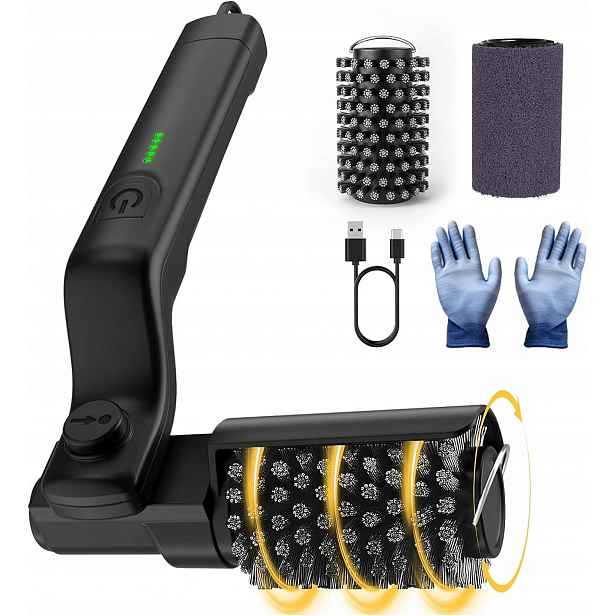 Elektrický kartáč na gril, bezdrátový a dobíjecí
