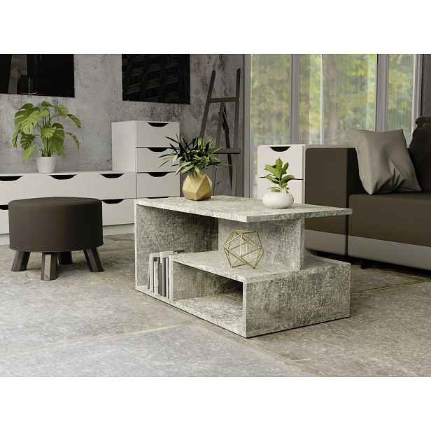 Konferenční stolek LIHUA - beton