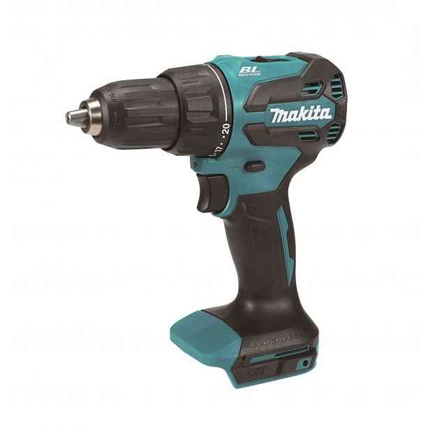 Makita - 18V AKU vrtačka s příklepem, bez baterie a nabíječky DHP490Z