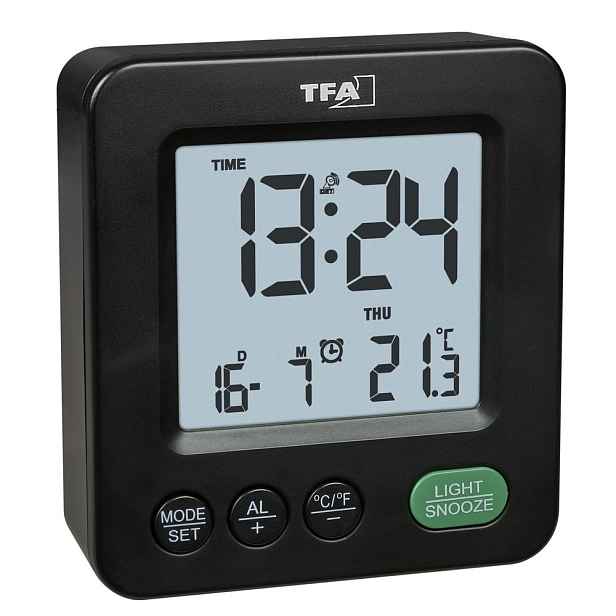 TFA 60.2567.01 - rádiem řízený digitální budík