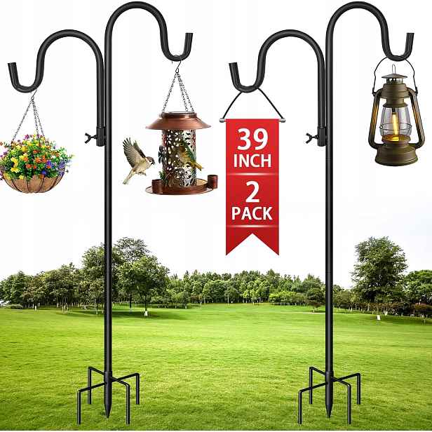 Zahradní Háky Pastevecké Dvojité 100 CM, 2 Kusy