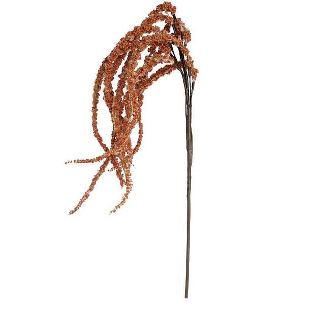 Dekorace terakovová květina Fleur Foxtail Amaranth - 107 cm Chic Antique