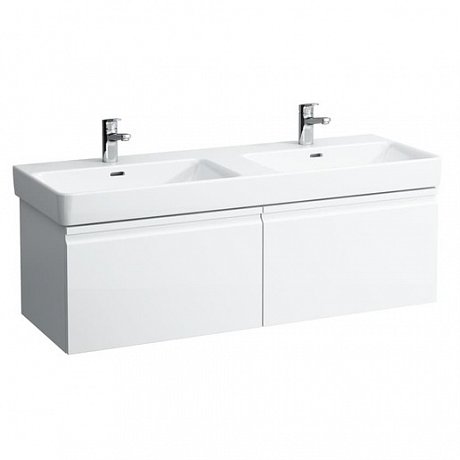 Koupelnová skříňka pod umyvadlo Laufen Laufen PRO S 125,8x39,2x45 cm wenge H4835720964231