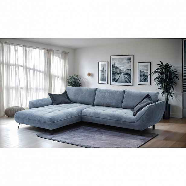 Livetastic ROHOVÁ SEDAČKA, textil, modrá