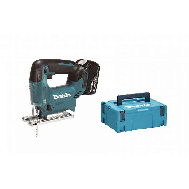 Makita - 18V AKU přímočará pila, 2x aku 3,0 Ah Li-ion, nabíječka DJV186SFJ