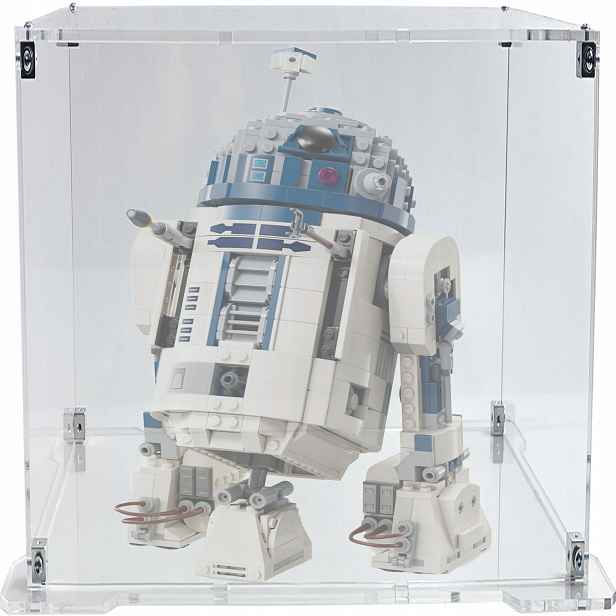 Vitrína s podstavcem pro stavebnici Lego 75379 Star Wars R2-D2