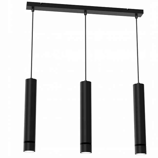 Závěsná Lampa Lišta Rampouchy Tuba Převis Kov GU10