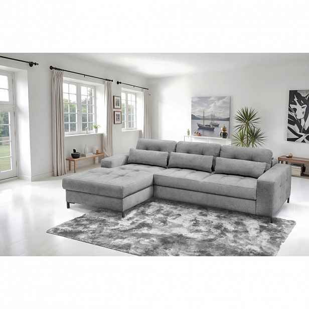 Livetastic ROHOVÁ SEDAČKA, textil, šedá
