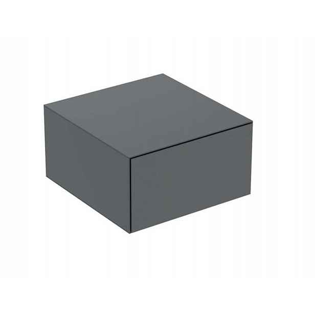 Geberit ONE - Boční skříňka 45x25x47 cm, 1 zásuvka, lávová 505.078.00.3