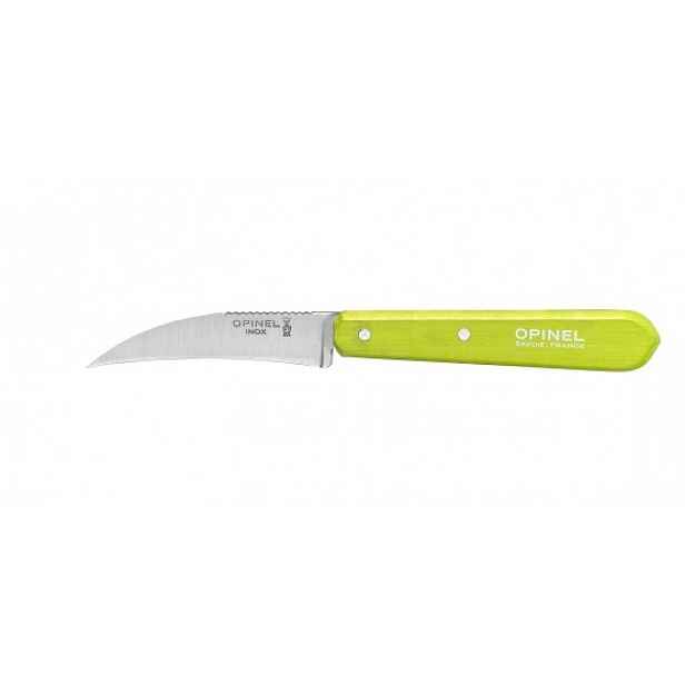 Opinel Pop nůž na zeleninu N°114, apple green, 7,5 cm