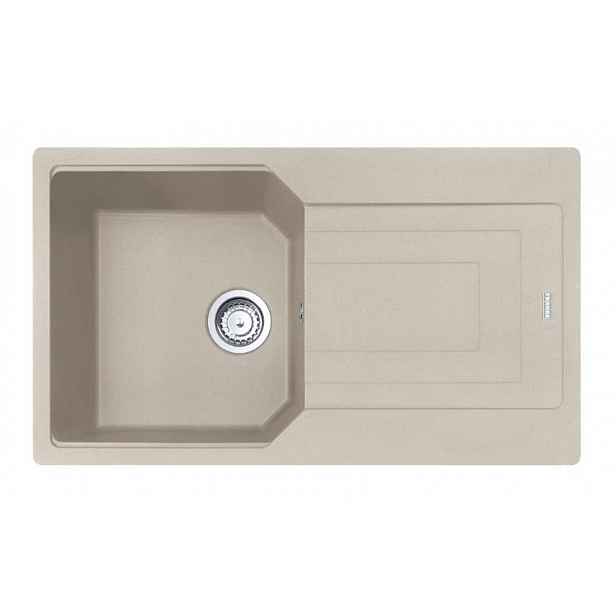 Franke Urban - Fragranitový dřez UBG 611-86, 86x50 cm, sahara 114.0700.114
