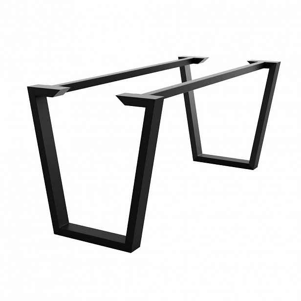 Metalo Pro KOVOVÉ NOHY KE STOLU Akron černá 140/70/72 cm