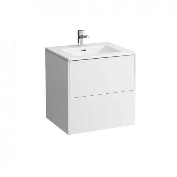 Koupelnová skříňka s umyvadlem Laufen Base 60x61x50 cm bílá lesk H8649602611041