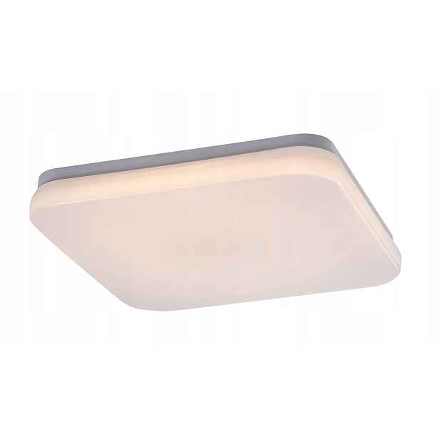 Stropní Svítidlo do koupelny, bílý, čtvercový, 28 cm, 18 W, IP44 Rabalux