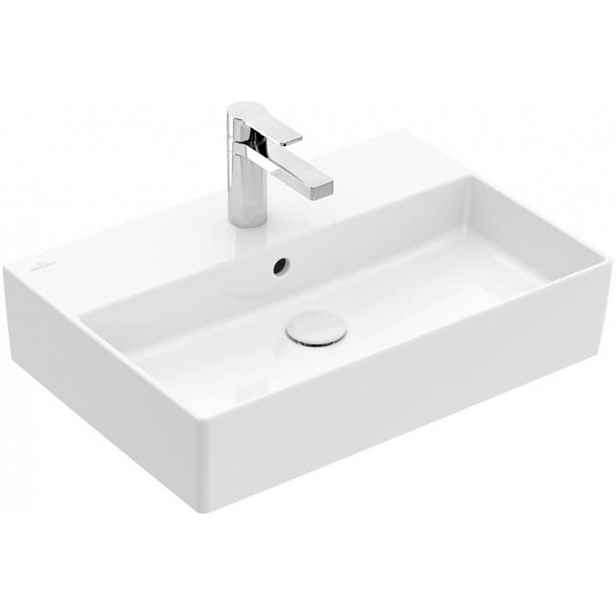 Umyvadlo Villeroy & Boch Memento 2.0 60x42 cm s přepadem alpská bílá 4A226001