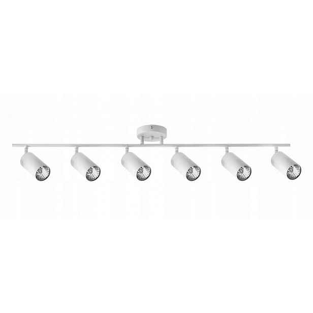 Bílá stropní lampa spot reflektor 6xGU10