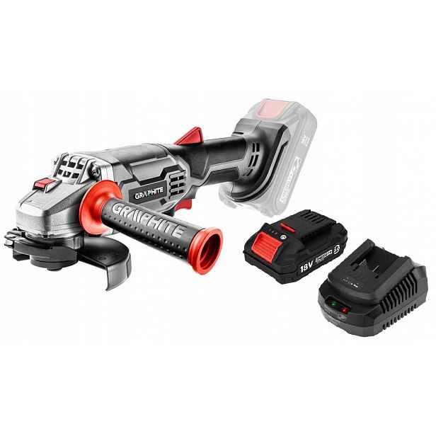 Graphite Úhlová Bruska Energy+ 18V 115MM 58G003 Sada Akumulátor 2AH