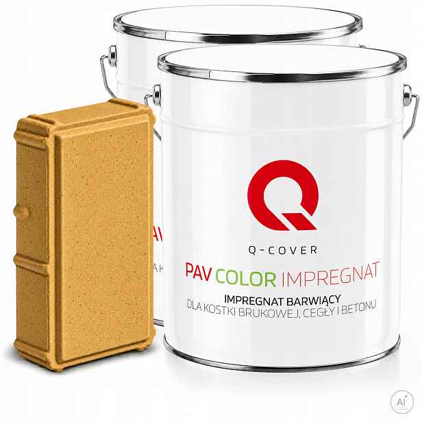 Impregnát Barvící kostka Bruk Mokrý Kámen 5L Barva Medová Písková