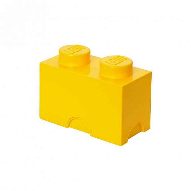 Žlutý úložný dvojbox LEGO®