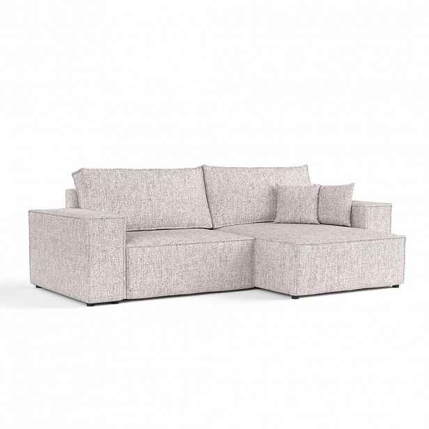 AltaBeds ROHOVÁ SEDAČKA CAVO, textil, Béžová