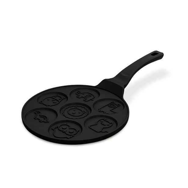 BERLINGERHAUS Lívanečník s titanovým povrchem zvířátka 26 cm Matte Black Collection BH-7799